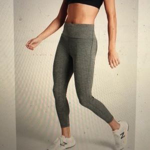 Athleta light gray small leggings